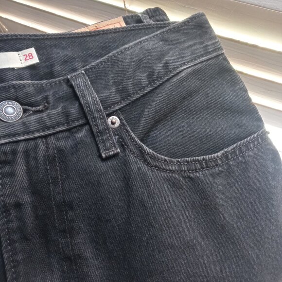 Women's Black Denim Jeans - Picture 3 of 13